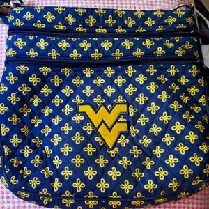 WV Vera Bradley Collegiate Crossbody